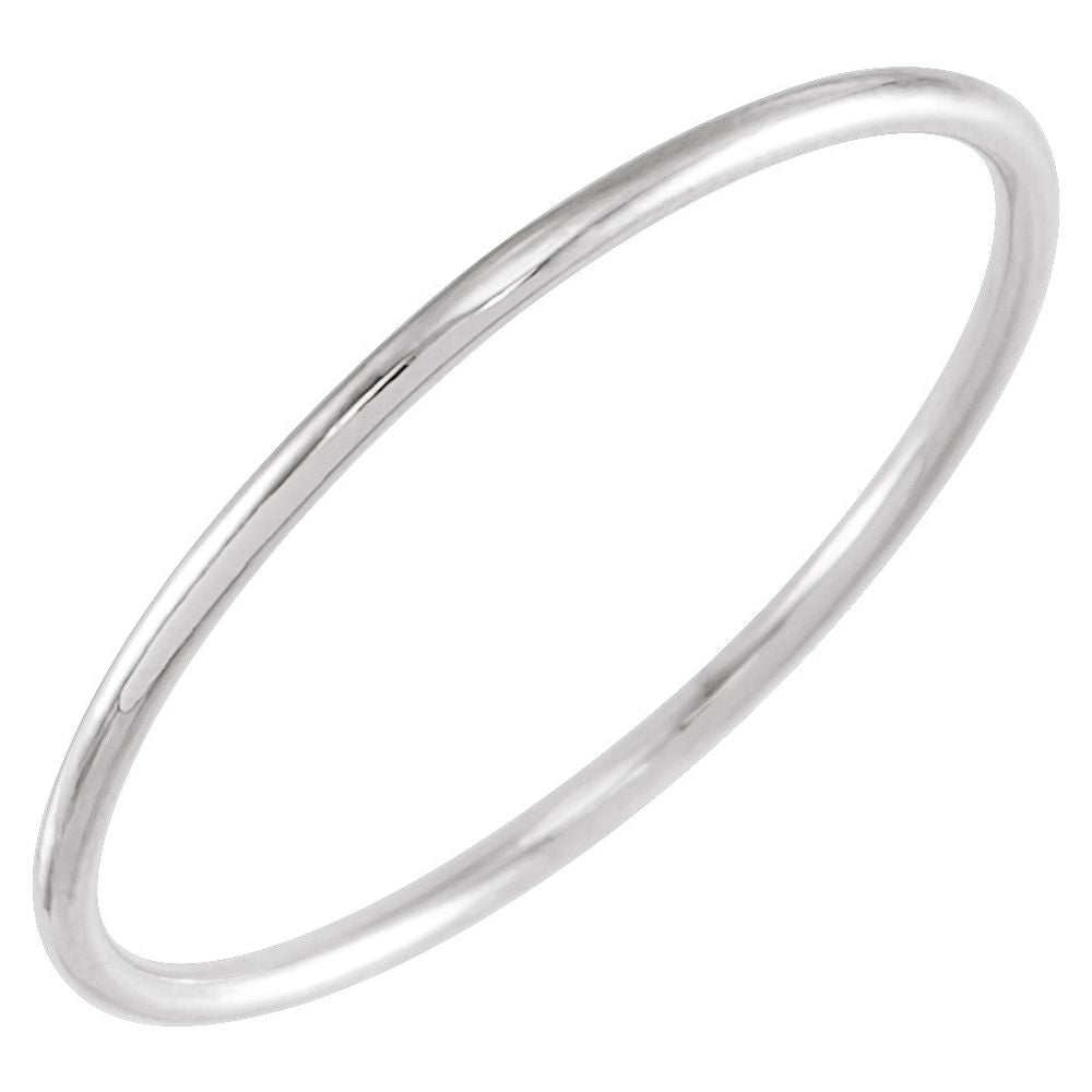 14K Yellow or White Stackable Ring