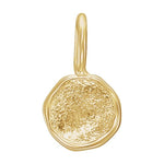 14K Disc Pendant