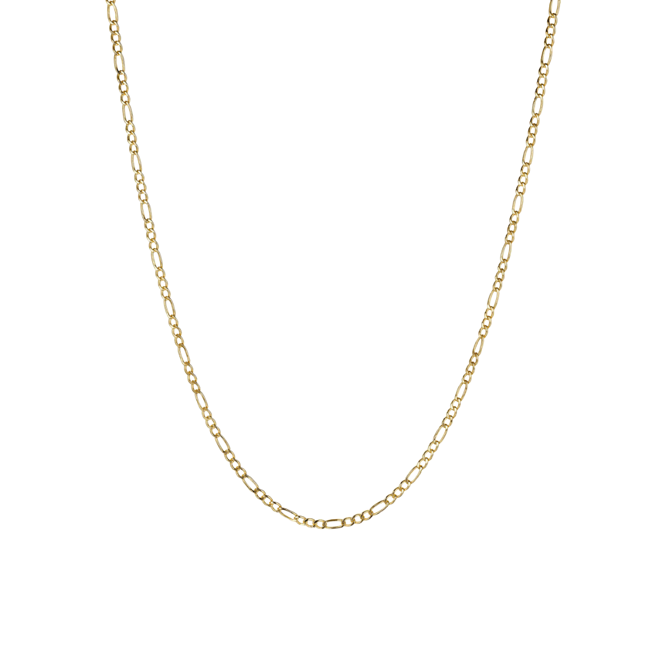 Figaro Chain - 14K Yellow