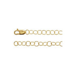 Round Cable Chain - 14K Gold or 14K White