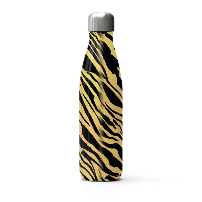 Stainless Steel Thermal Bottle Cow Skin Style