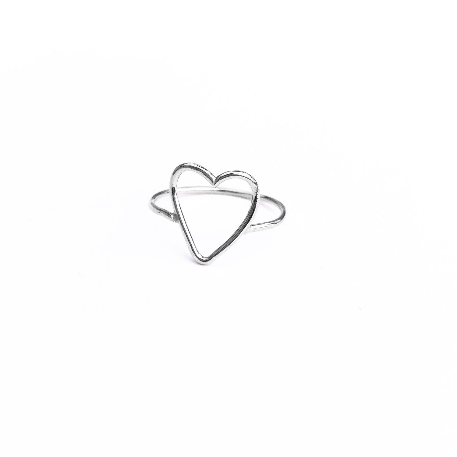 Crissie Open Heart Ring