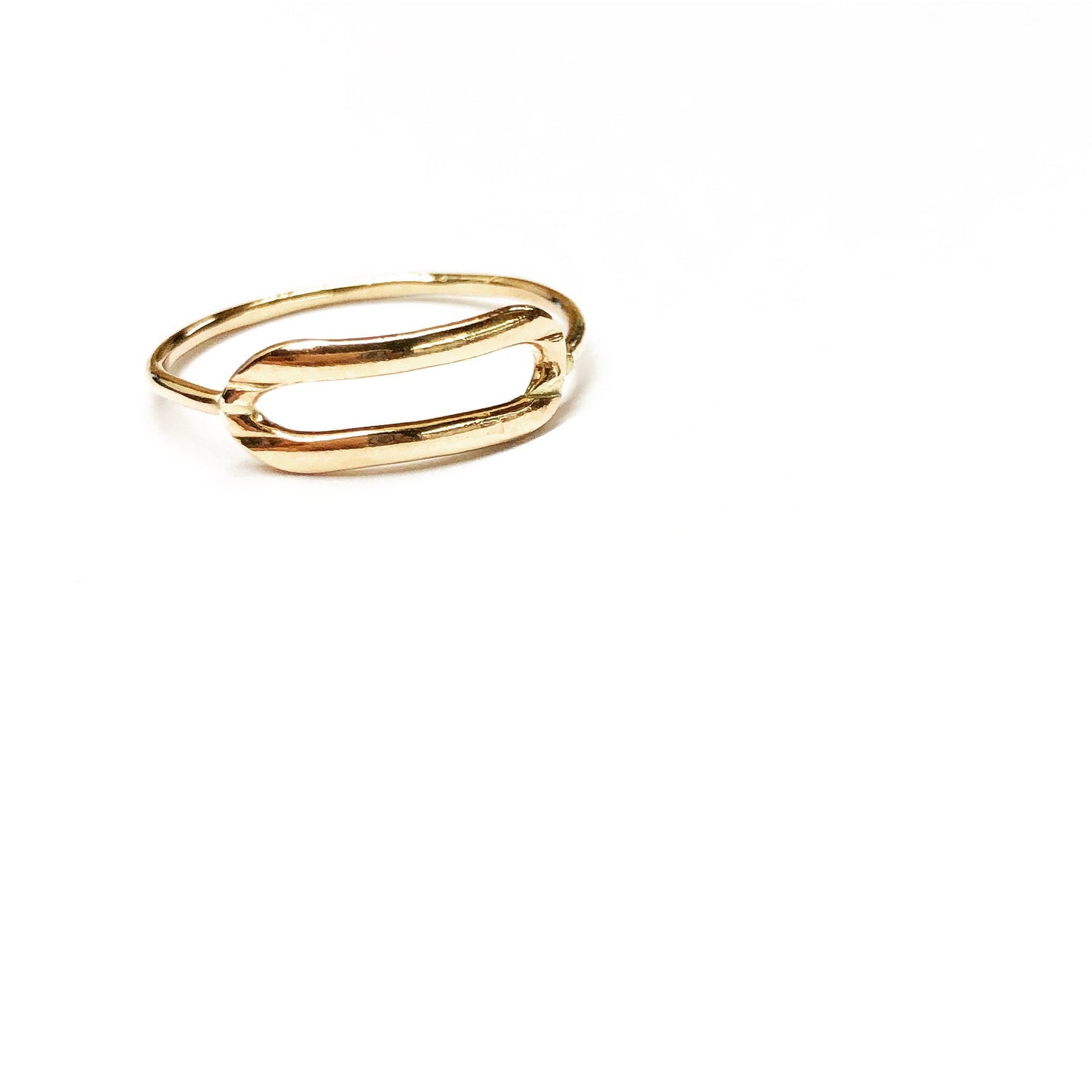 Krystal Link Ring