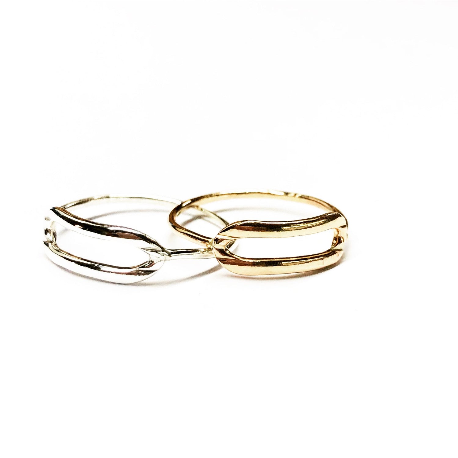 Krystal Link Ring
