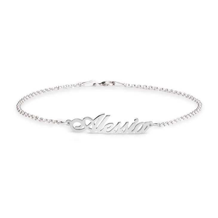 Personalized Cursive Name Bracelet