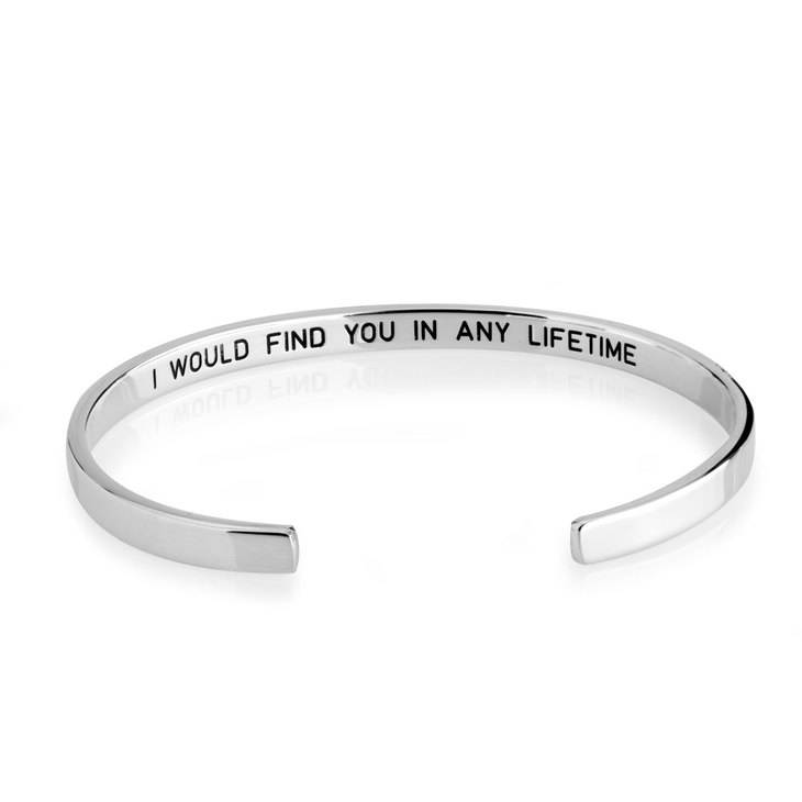 Hidden Interior Message Bracelet